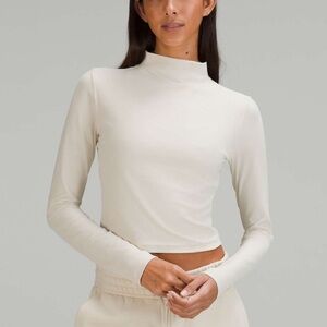 NWT lululemon All Aligned Mock Neck Long Sleeve Shirt